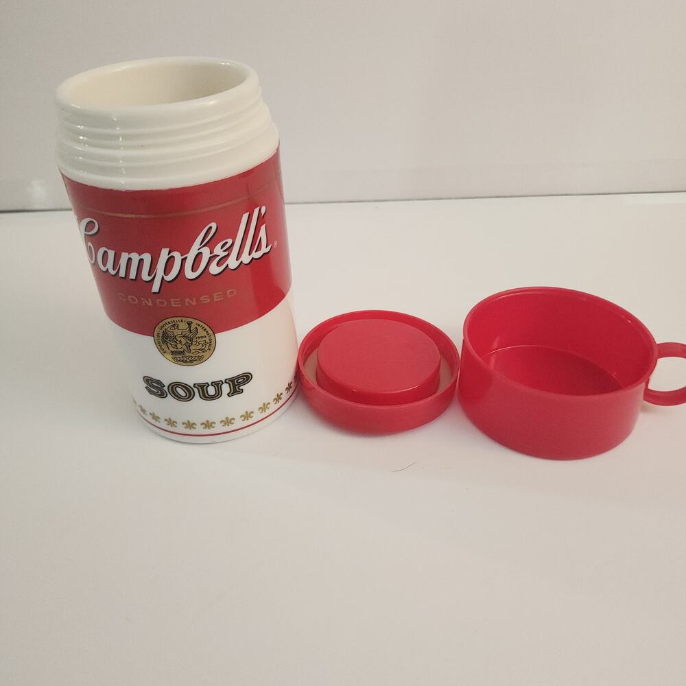 Campbell's Soup Insulated Thermos with Cup Lid 11.5 Oz Vintage 1998‎ - Picture 4 of 4